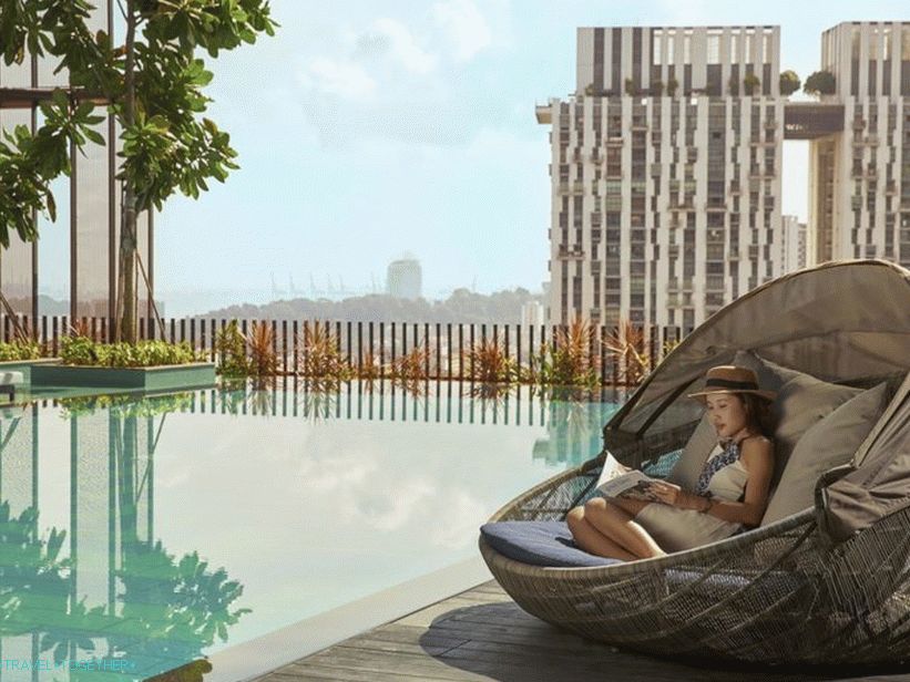 Топ 10 хотела у Сингапуру са базеном на крову