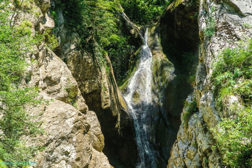 Агурски водопади у Сочију - како стићи тамо, фотографија и мој преглед