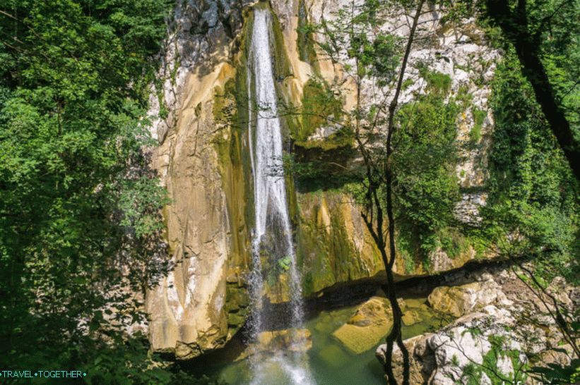 Агурски водопади у Сочију
