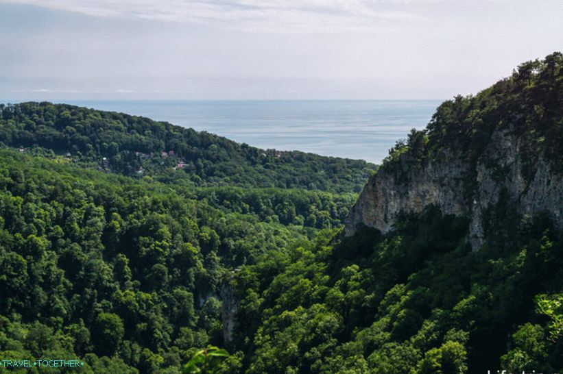 Агурски водопади у Сочију - како стићи тамо, фотографија и мој преглед