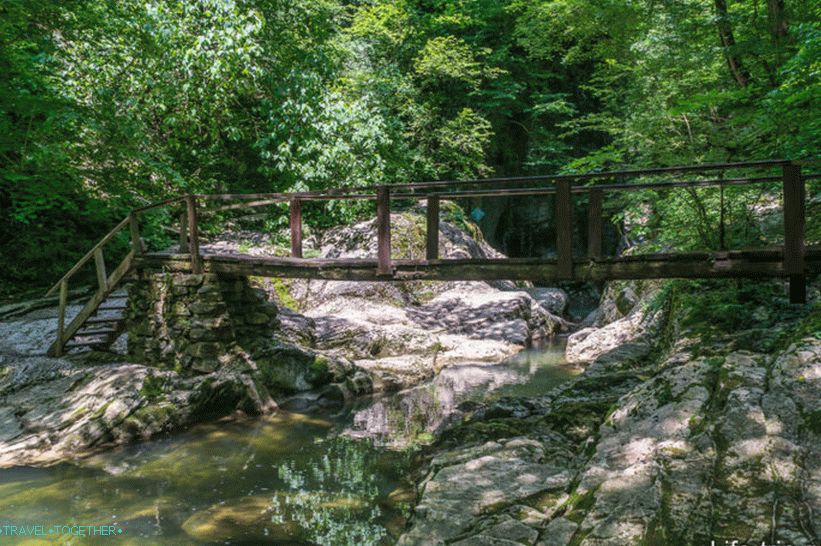 Агурски водопади у Сочију - како стићи тамо, фотографија и мој преглед