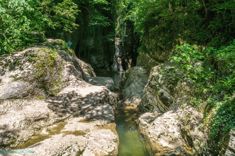 Агурски водопади у Сочију - како стићи тамо, фотографија и мој преглед