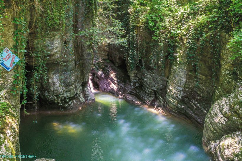Агурски водопади у Сочију - како стићи тамо, фотографија и мој преглед