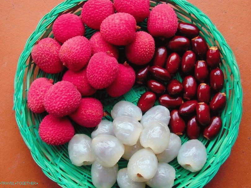 Воће личи у Тајланду