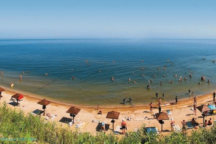 Село Голубитскаја, плаже