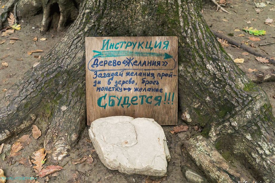 Ставите знак близу било којег дрвета и легенда је спремна!