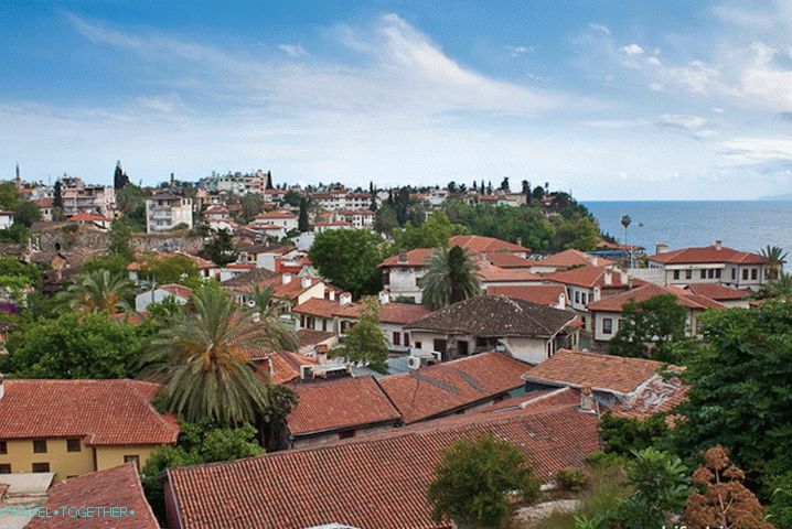 Стари град Анталија. Турска.