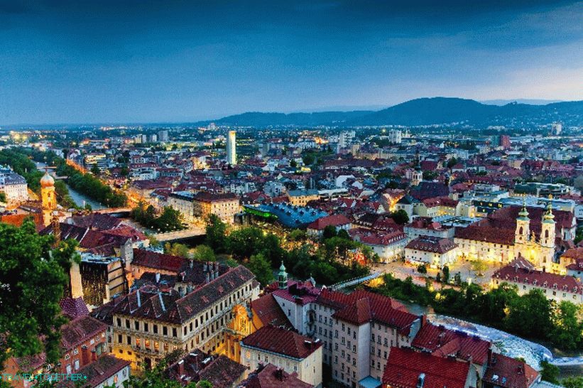 Панорама Граз