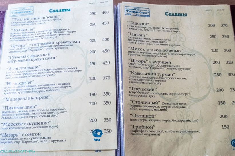 Снаке Цафе - једина установа у Змеиковским водопадима