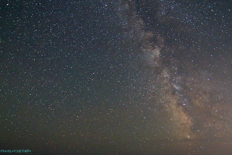 Како фотографисати звездано небо - статичне звезде. ИСО1600, 11мм, ф2.8, 30сец
