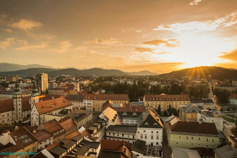 Панорама града