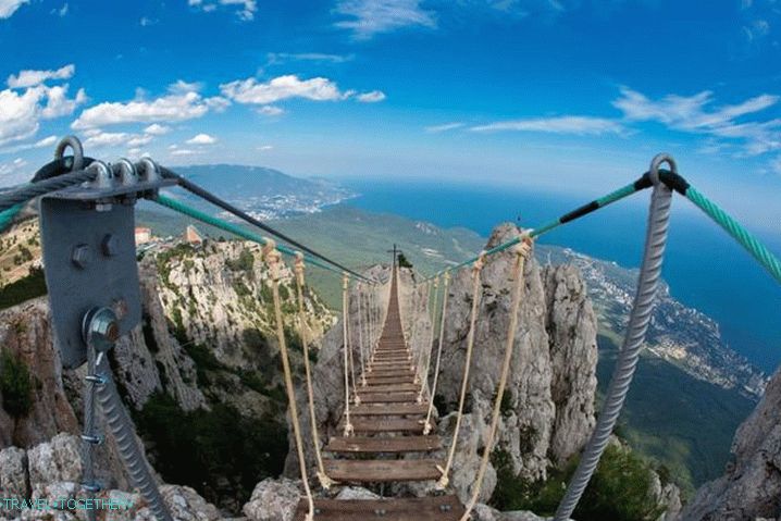 Крим, пењање на планину Аи-Петри