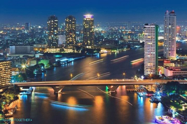 Тајланд, ноћни Бангкок
