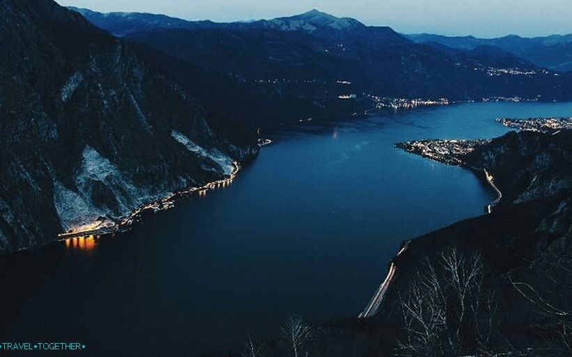 Панорама Цомо у близини Лецца