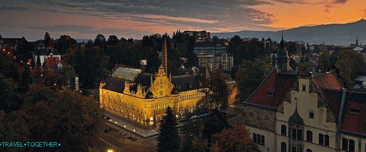 Панорама Либереца