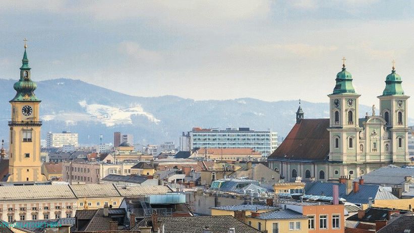 Панорама града