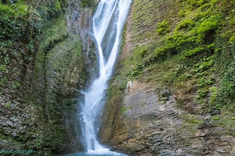 Ореховски водопад у Сочију