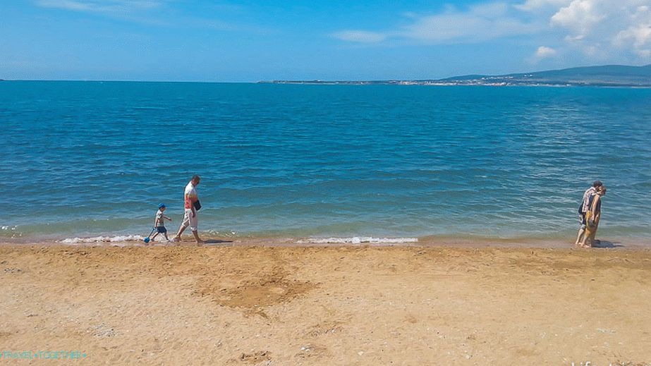 У Гелендзхику је још увијек релативно напуштено море