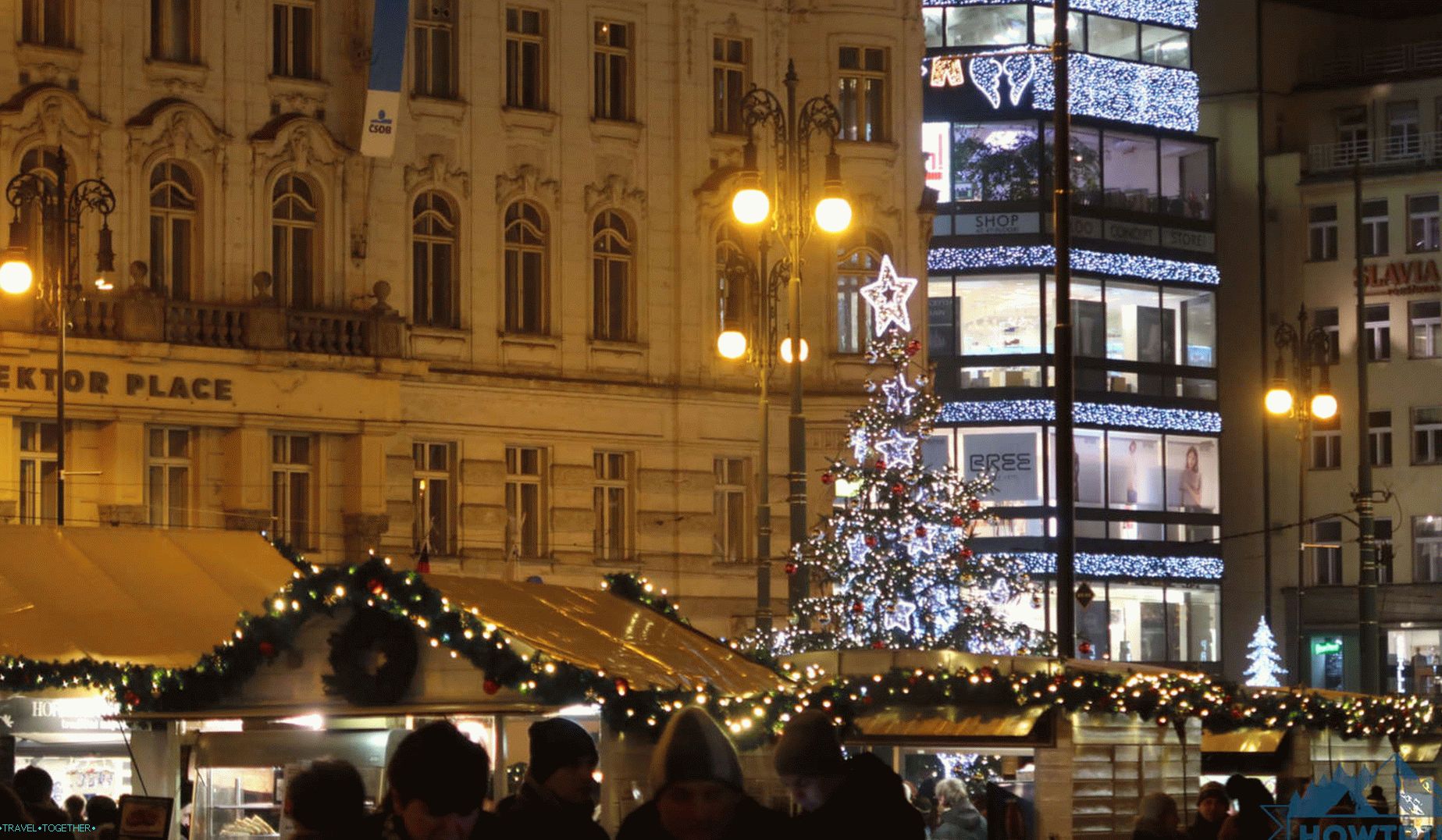 Божићна пијаца у Прагу