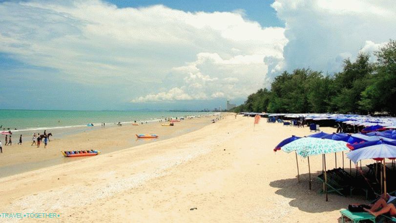 Плажа Цха Ам у Хуа Хину