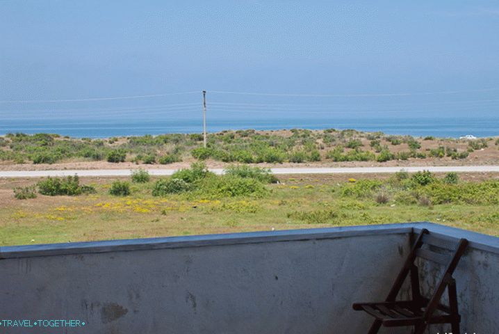 Поглед са балкона Црног мора.