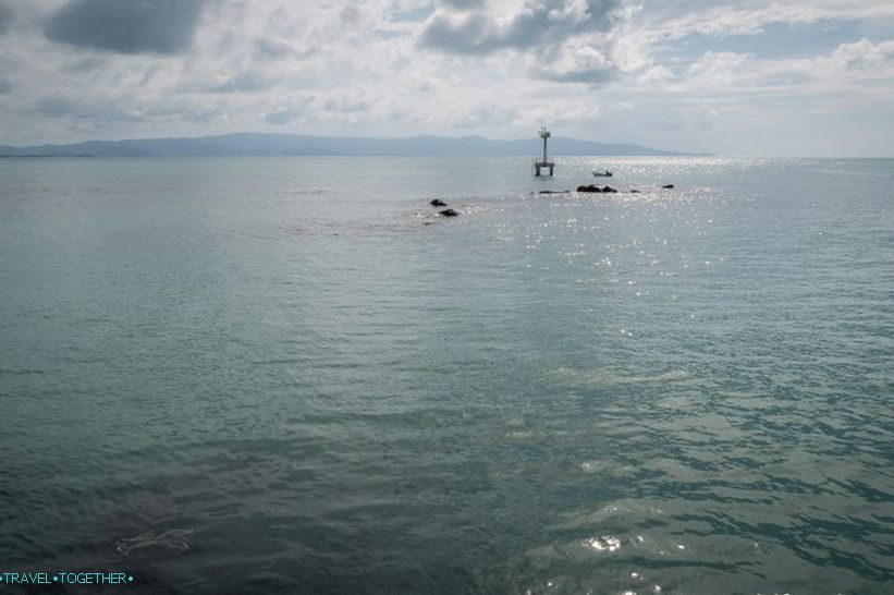 Поглед на море са пристаништа