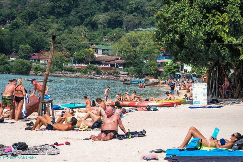 Плажа Ло Далум на острву Пхи Пхи Дон је најдужа, али не и најбоља