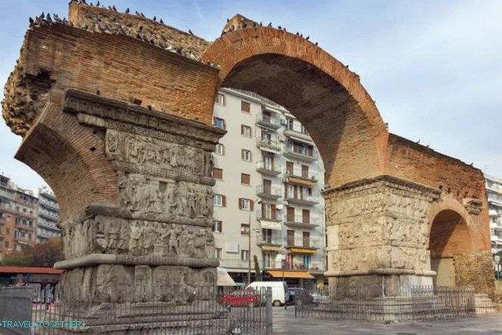 Време у Солуну у августу - Арцх оф Галлериес