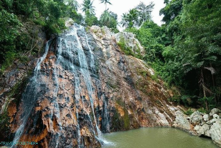 Самуи, водопад Намуанг