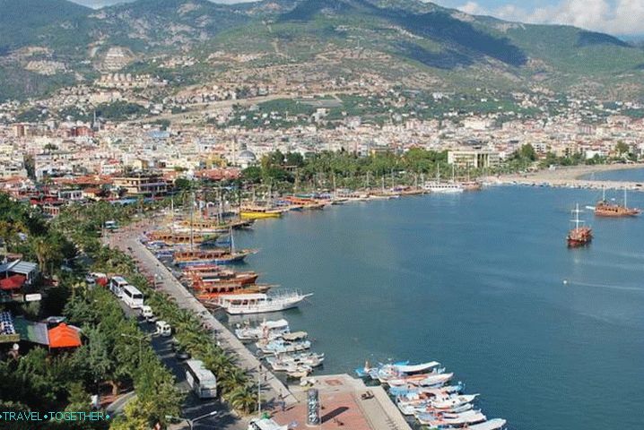 Аланиа, привез за јахте