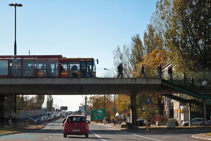 У Пољској су заустављања на мосту