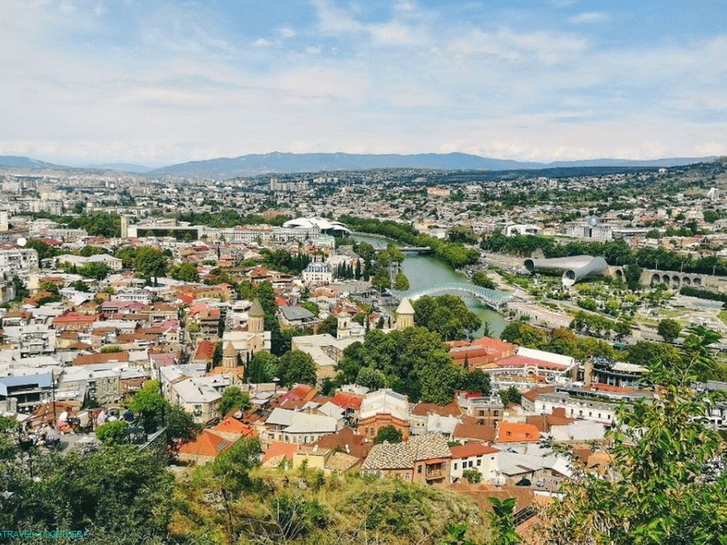 Панорама Тбилиси 