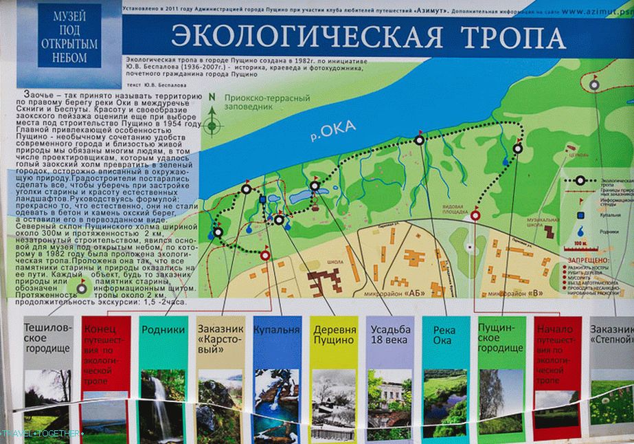 Карта еколошког пута
