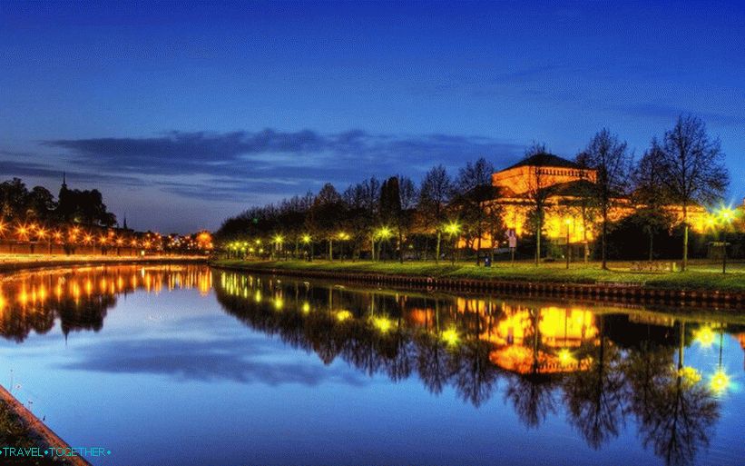Саарбруцкен, ноћ