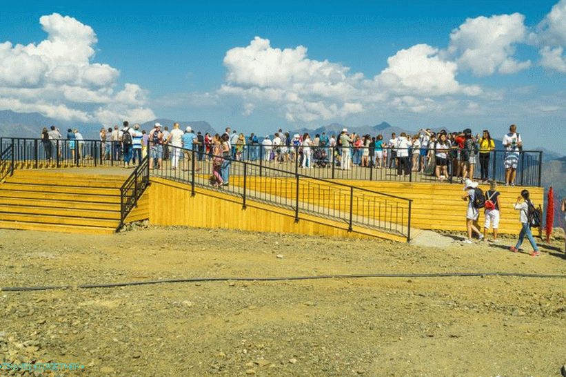 Разгледање палубе Роса Пеак на Роса Кхутор - најбољи погледи