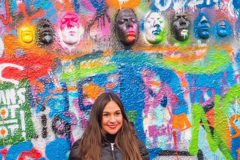 Зид Леннона у Прагу - тридесет метара уличне уметности