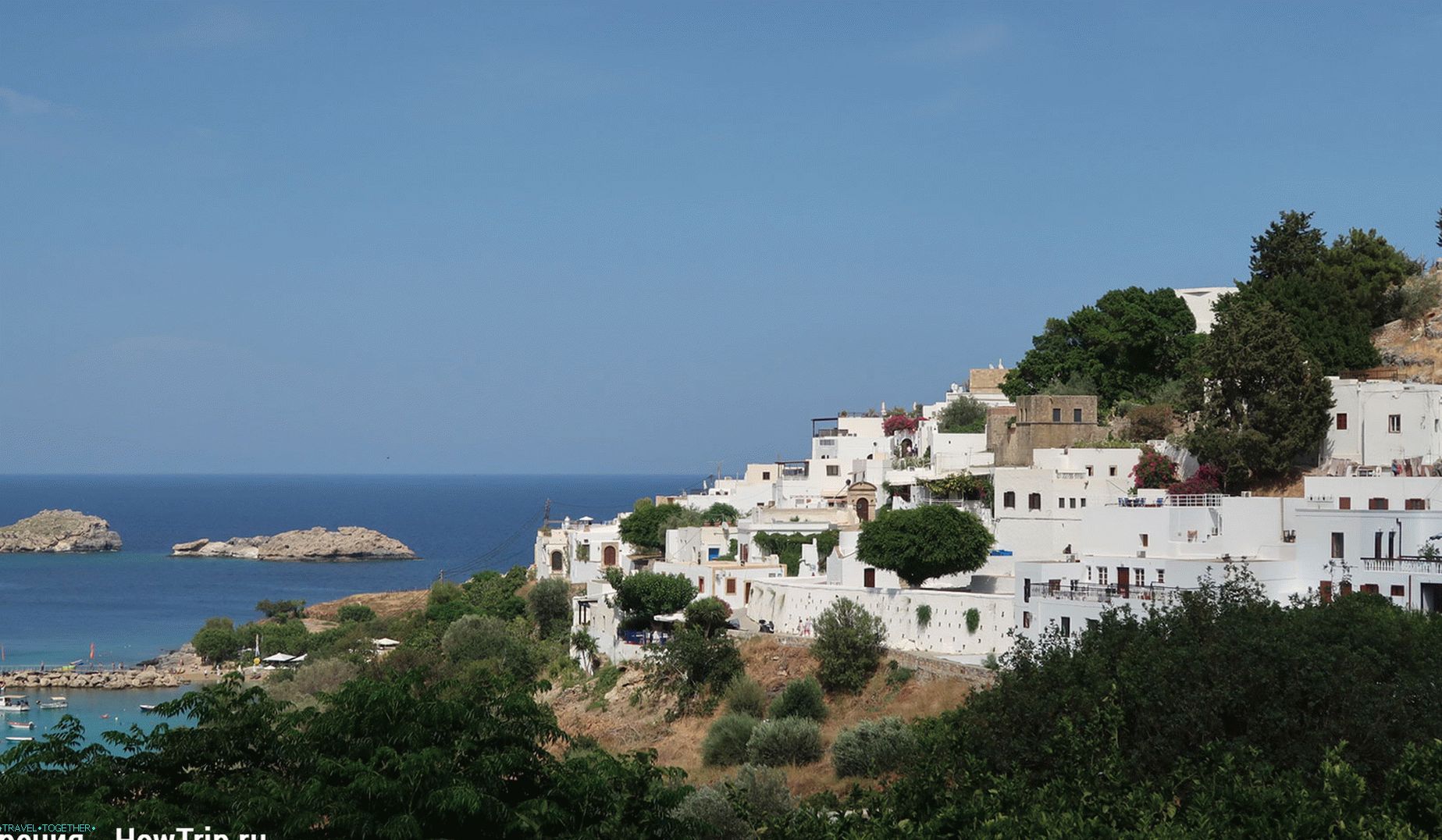 Поглед на обалу Грчке