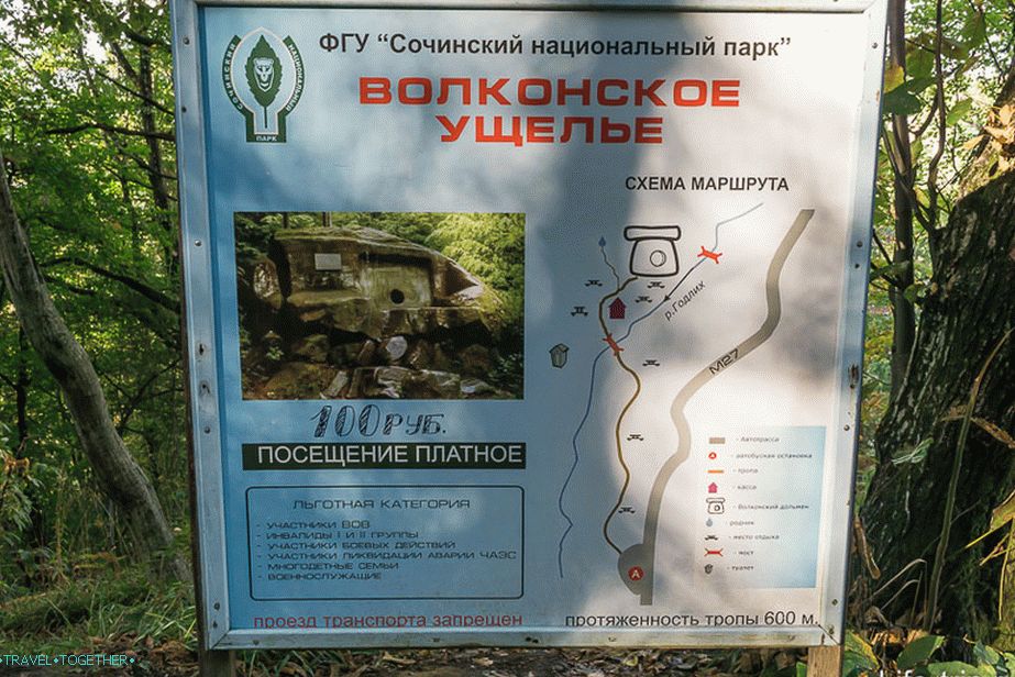 Итинерари, само 600 метара
