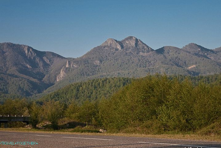 Планина два брата. Кавказ. Туапсе округ.