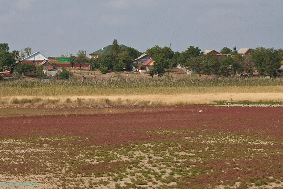 Село Схиловка на хоризонту