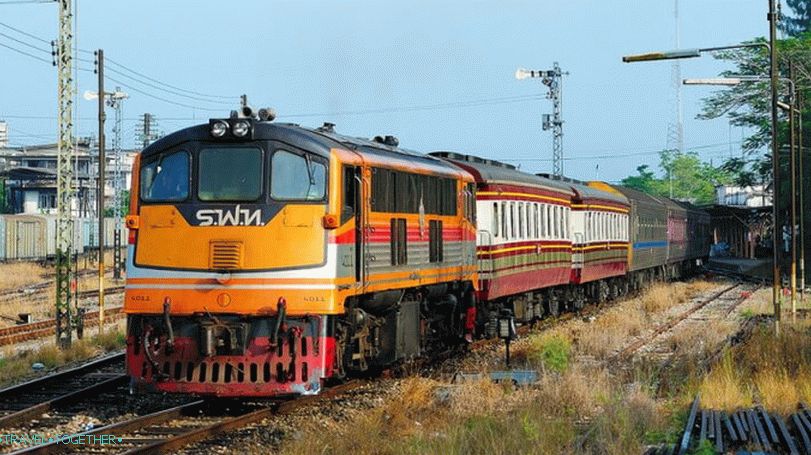Железнице Тајланда
