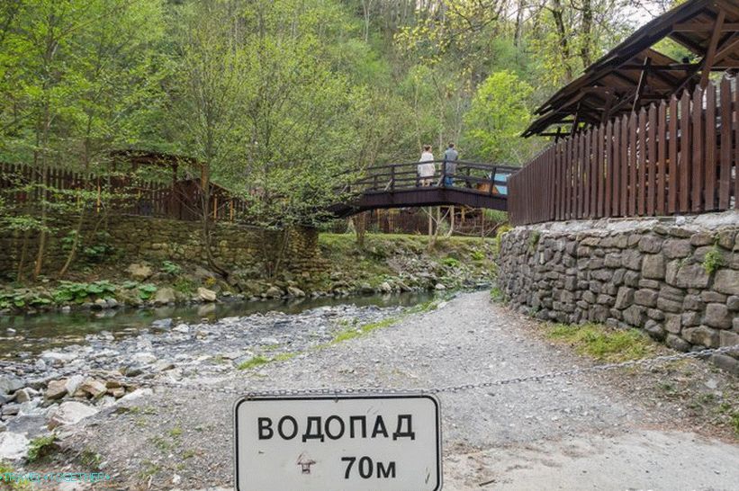 Змеиковски водопади у Сочију - 4 комада